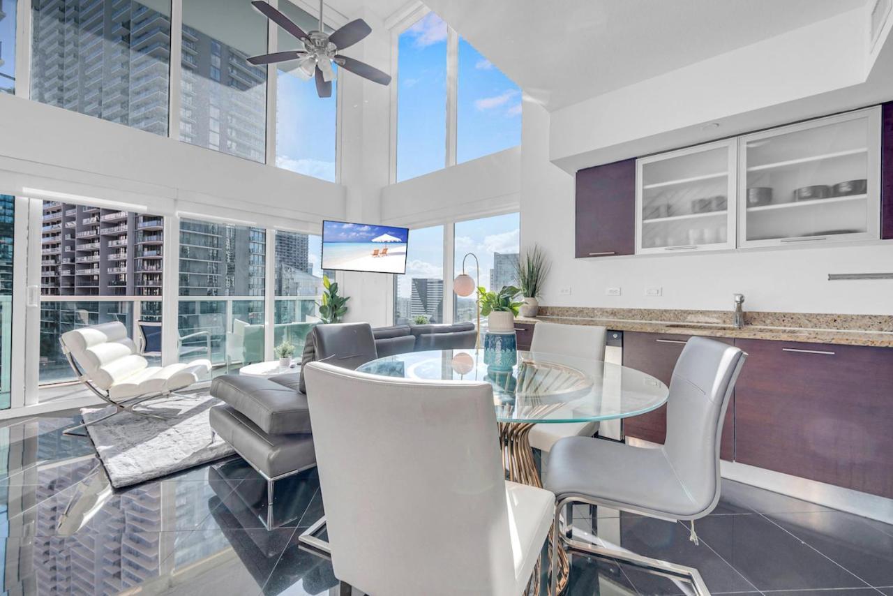 Iconic 2 Bedroom Loft Brickell-Stunning Views Miami Exterior photo